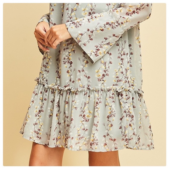 Ellie Wildflowers in Bloom Drop Waist Dress - Picture 3 of 7